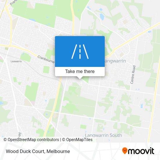 Wood Duck Court map