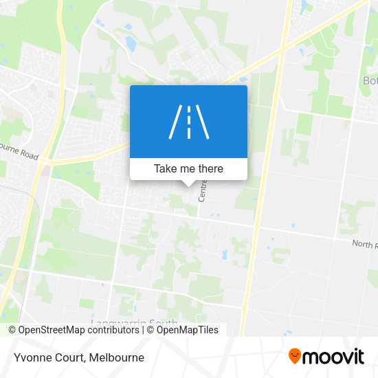 Yvonne Court map