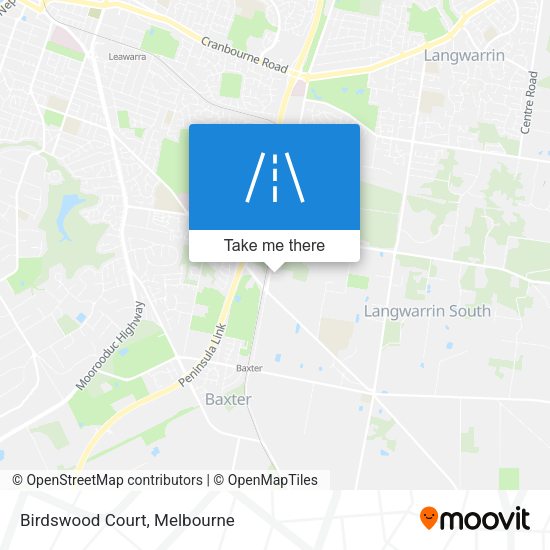Birdswood Court map