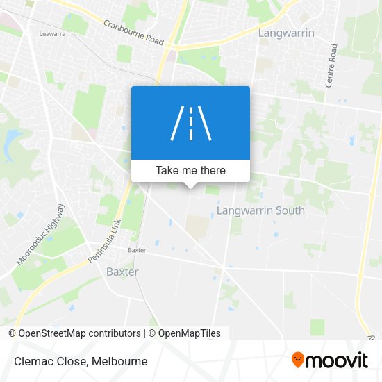 Clemac Close map