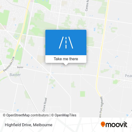 Highfield Drive map