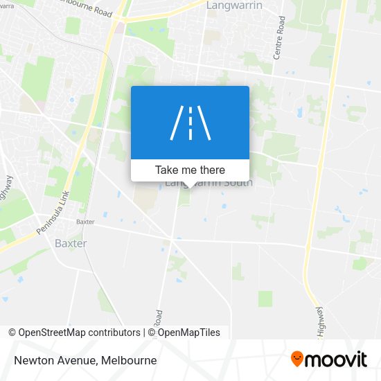 Newton Avenue map