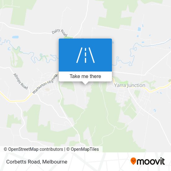 Corbetts Road map