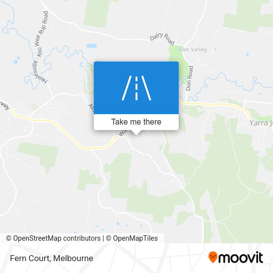 Fern Court map