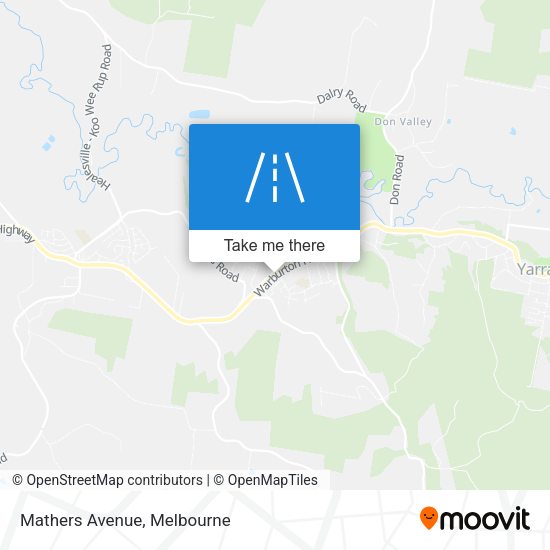 Mathers Avenue map