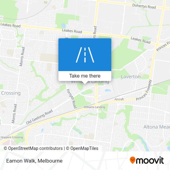 Eamon Walk map