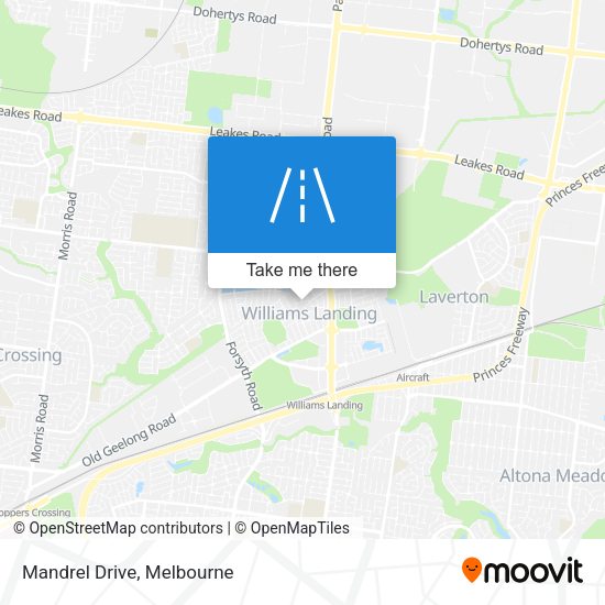 Mandrel Drive map
