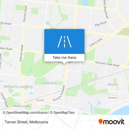 Tarran Street map