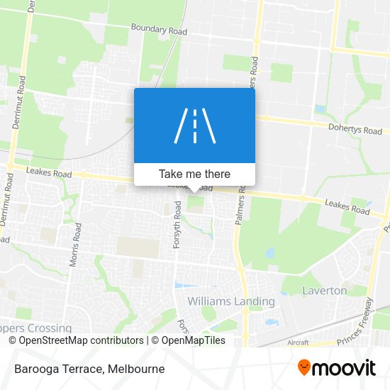 Barooga Terrace map