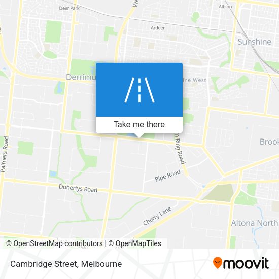 Cambridge Street map