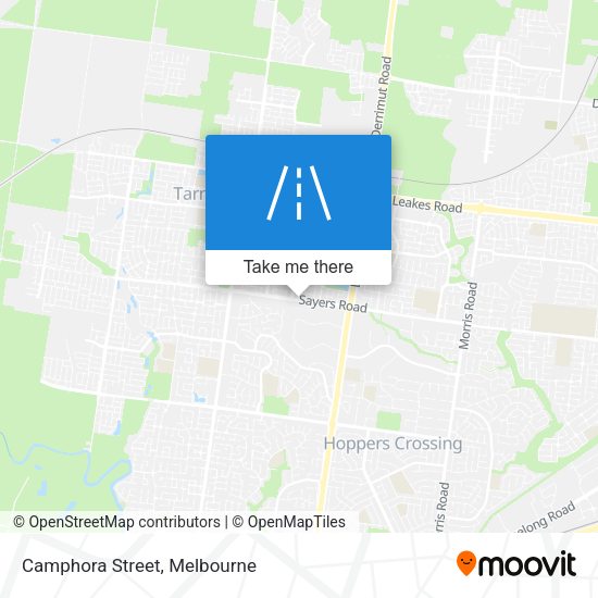 Camphora Street map