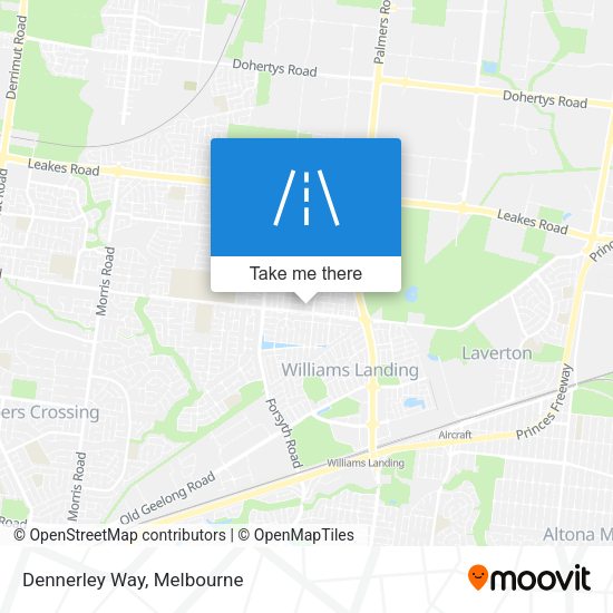 Dennerley Way map