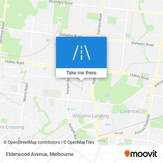 Elderwood Avenue map
