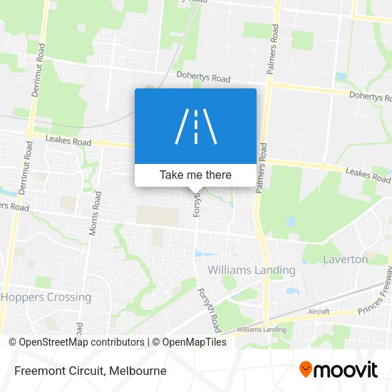 Freemont Circuit map