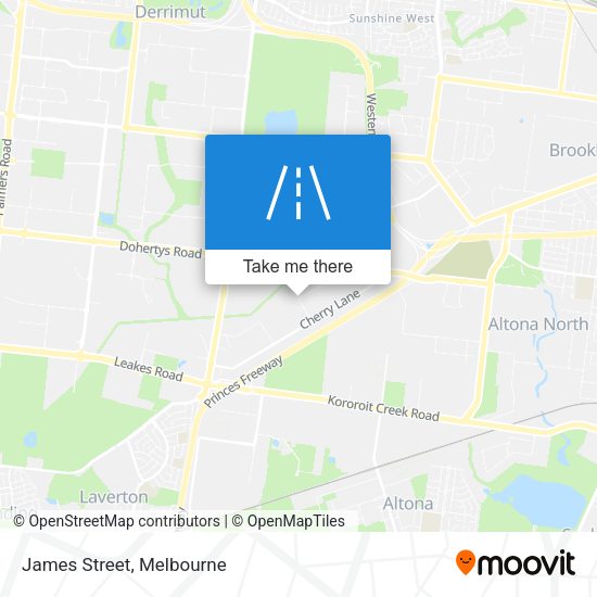 James Street map