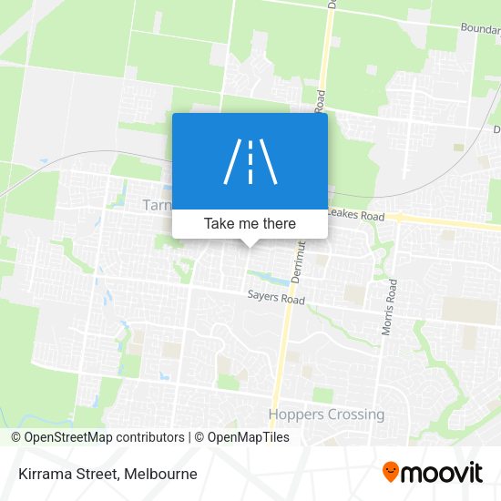 Kirrama Street map