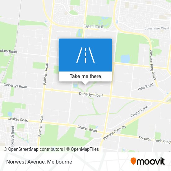 Norwest Avenue map