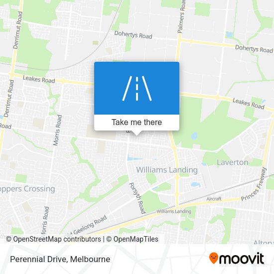 Perennial Drive map