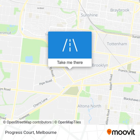 Progress Court map