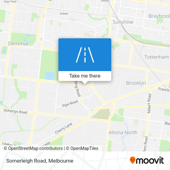 Somerleigh Road map