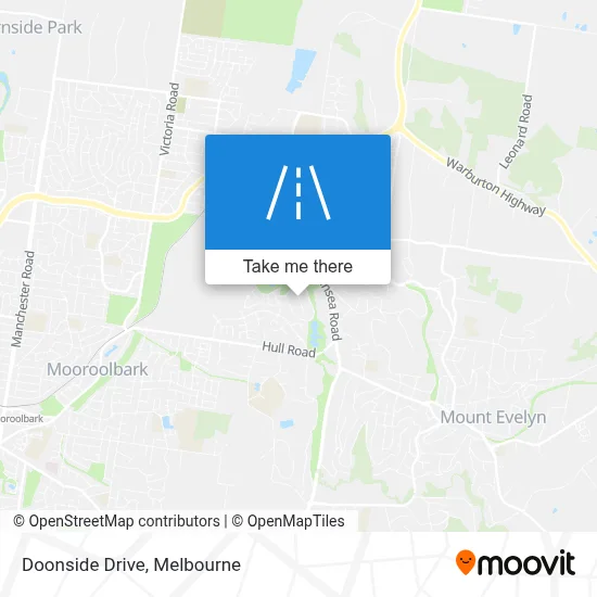Mapa Doonside Drive