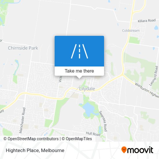 Hightech Place map