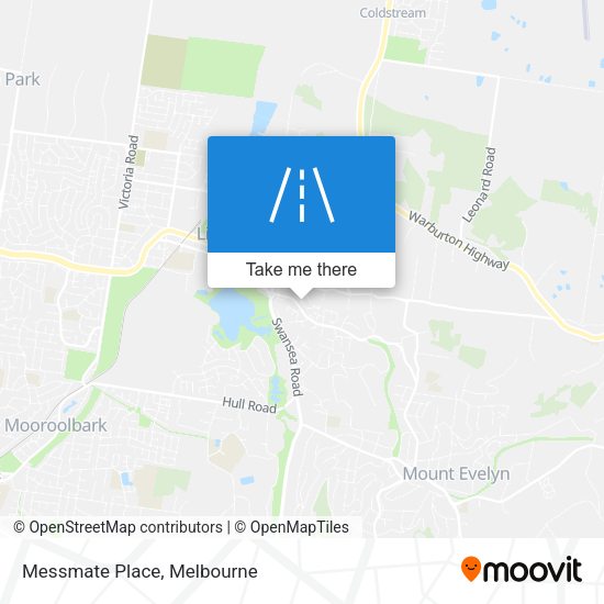 Messmate Place map