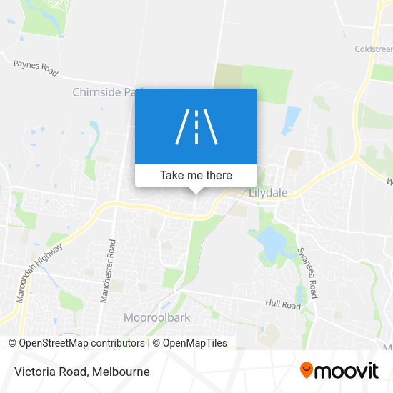 Victoria Road map