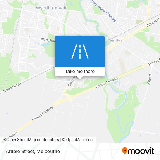 Arable Street map