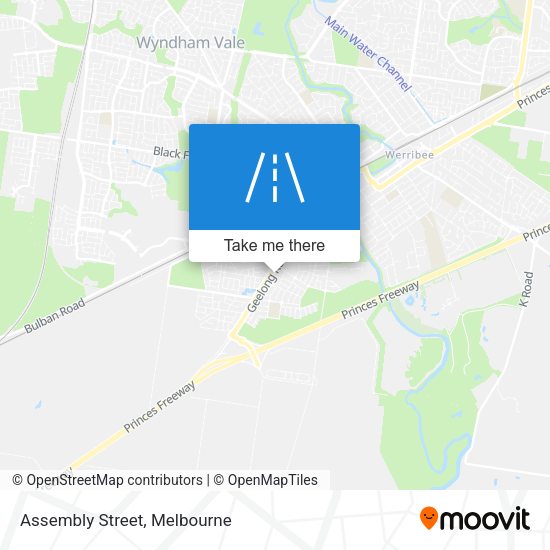Assembly Street map