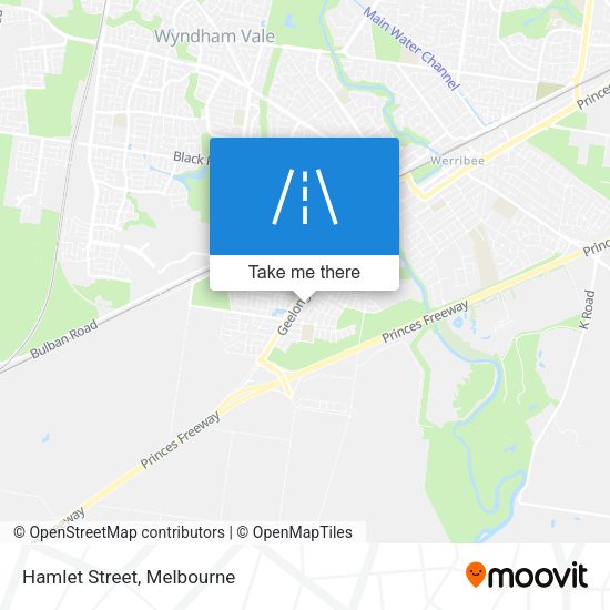 Hamlet Street map