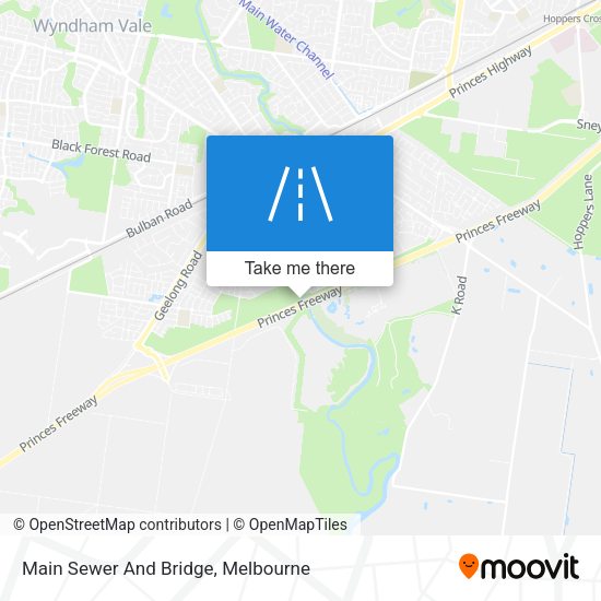 Main Sewer And Bridge map