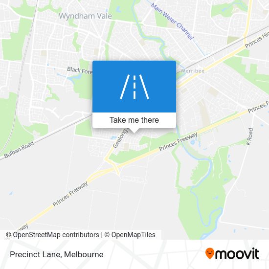 Precinct Lane map