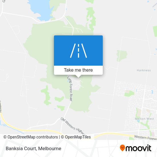 Banksia Court map
