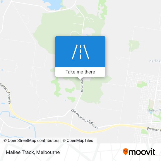 Mallee Track map