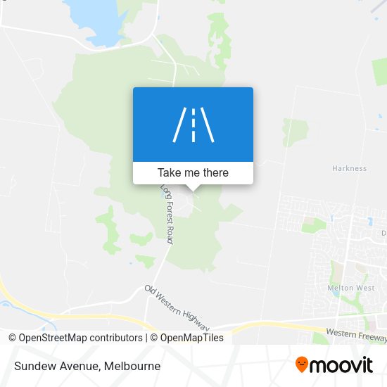 Sundew Avenue map