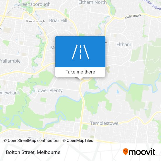 Bolton Street map