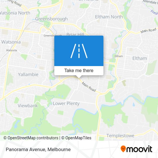 Panorama Avenue map