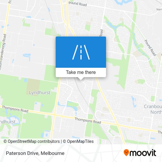 Paterson Drive map
