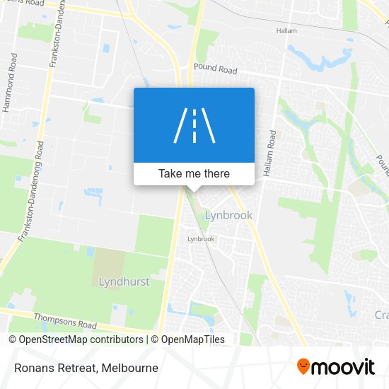 Ronans Retreat map