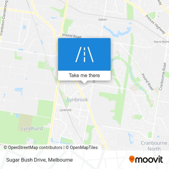 Sugar Bush Drive map