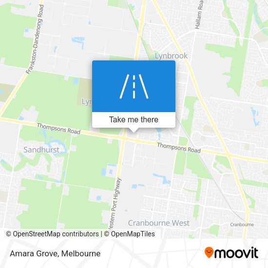 Amara Grove map