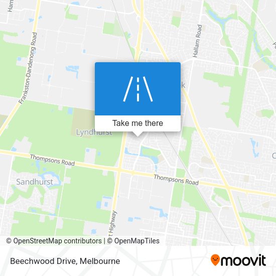 Beechwood Drive map