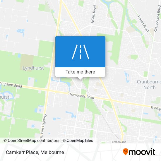 Camkerr Place map