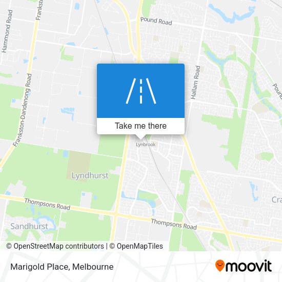 Marigold Place map