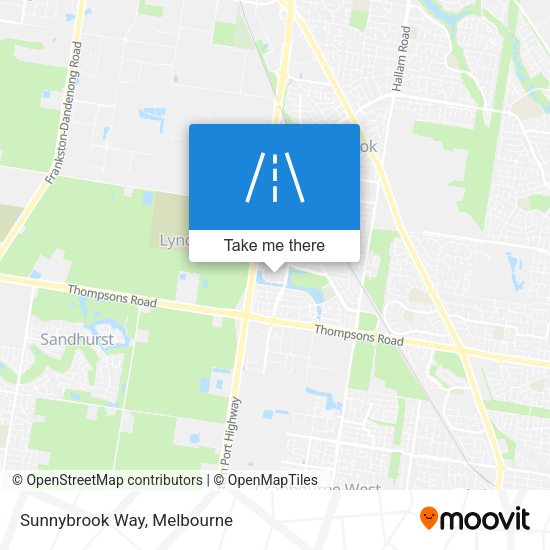 Sunnybrook Way map