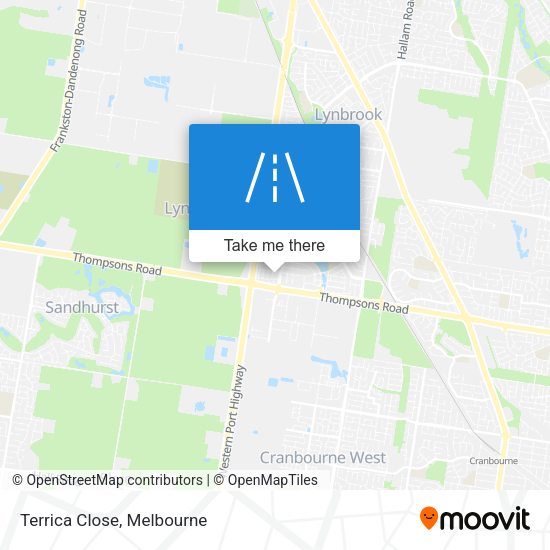 Terrica Close map