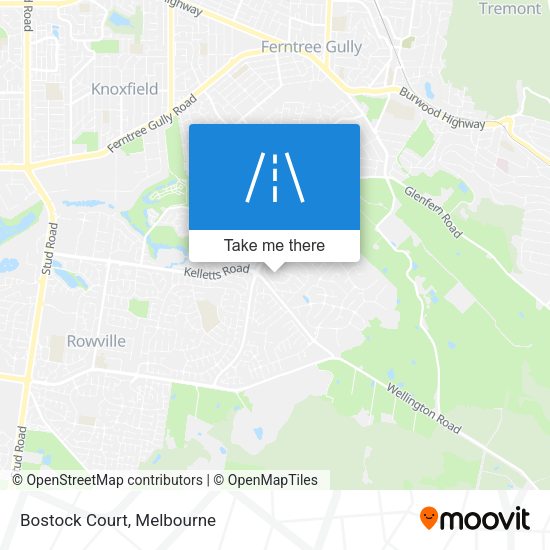 Bostock Court map