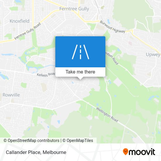 Callander Place map