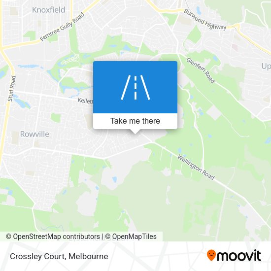 Crossley Court map